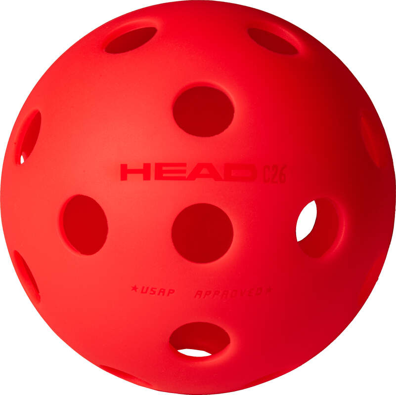 Head 3B Championship 26 Indoor Pickleball 3 Pack - Red