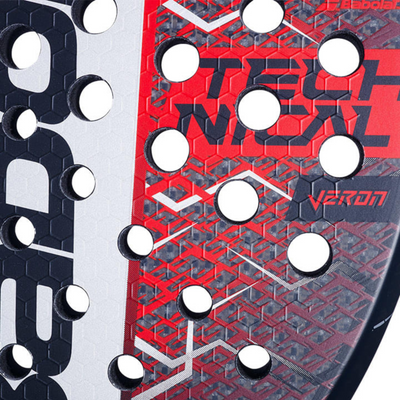 Babolat Technical Veron 2.5 2025 Padel Racquet - Black/Red