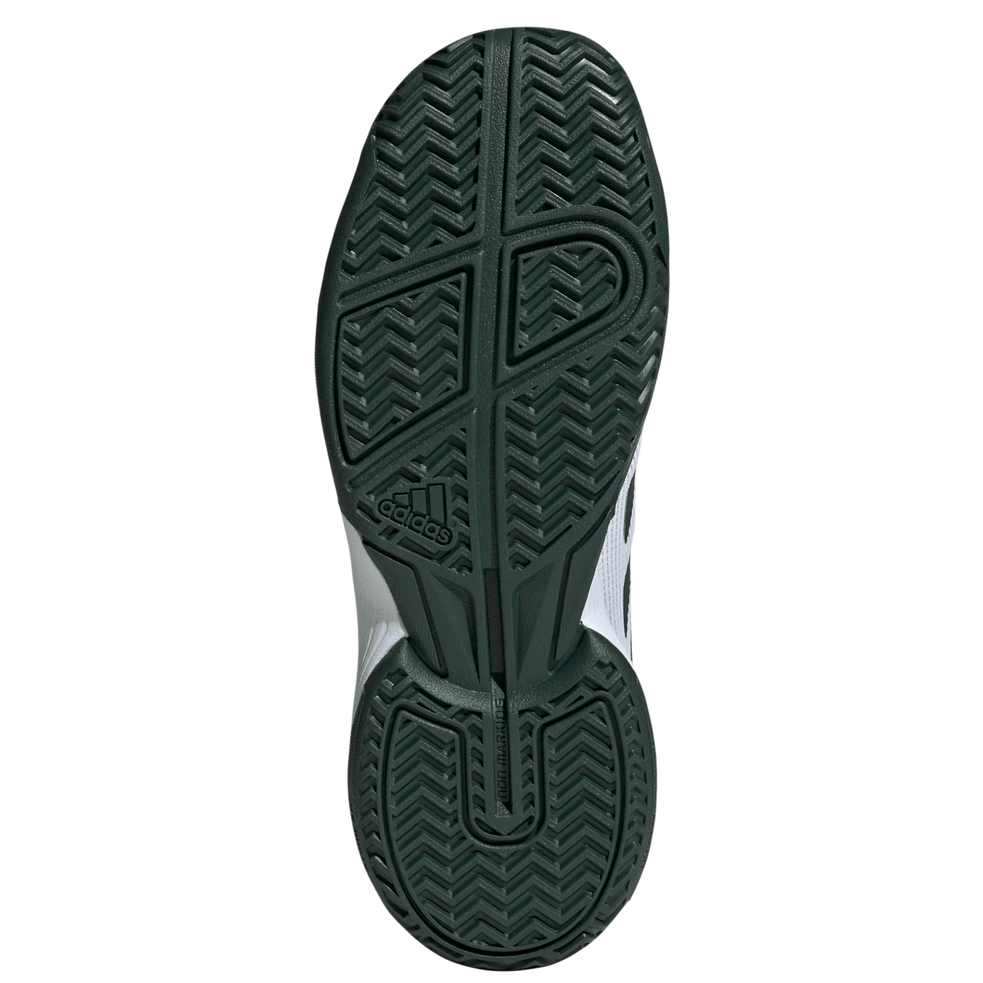 Adidas Ubersonic Junior Tennis Shoes - Pure Teal/Silver Metallic/ Lucid Lemon