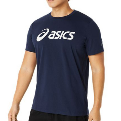 Asics Graphic Mens Tennis Tee - Midnight