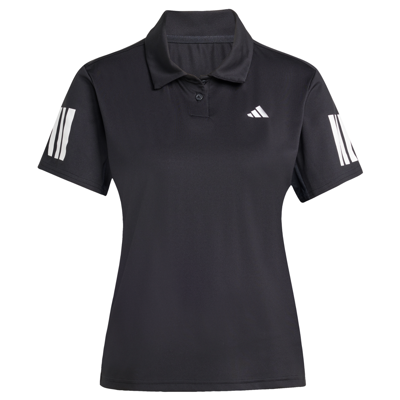 Adidas Club Tennis Climacool 3-Stripes Polo Womens Shirt - Black