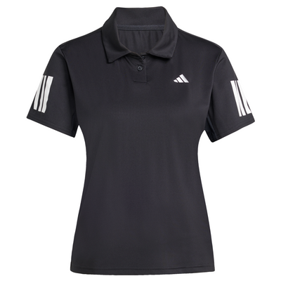 Adidas Club Tennis Climacool 3-Stripes Polo Womens Shirt - Black