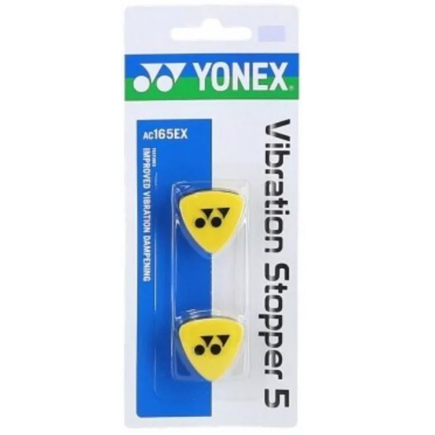Yonex Vibration Stopper 2 Pack - Black / Yellow