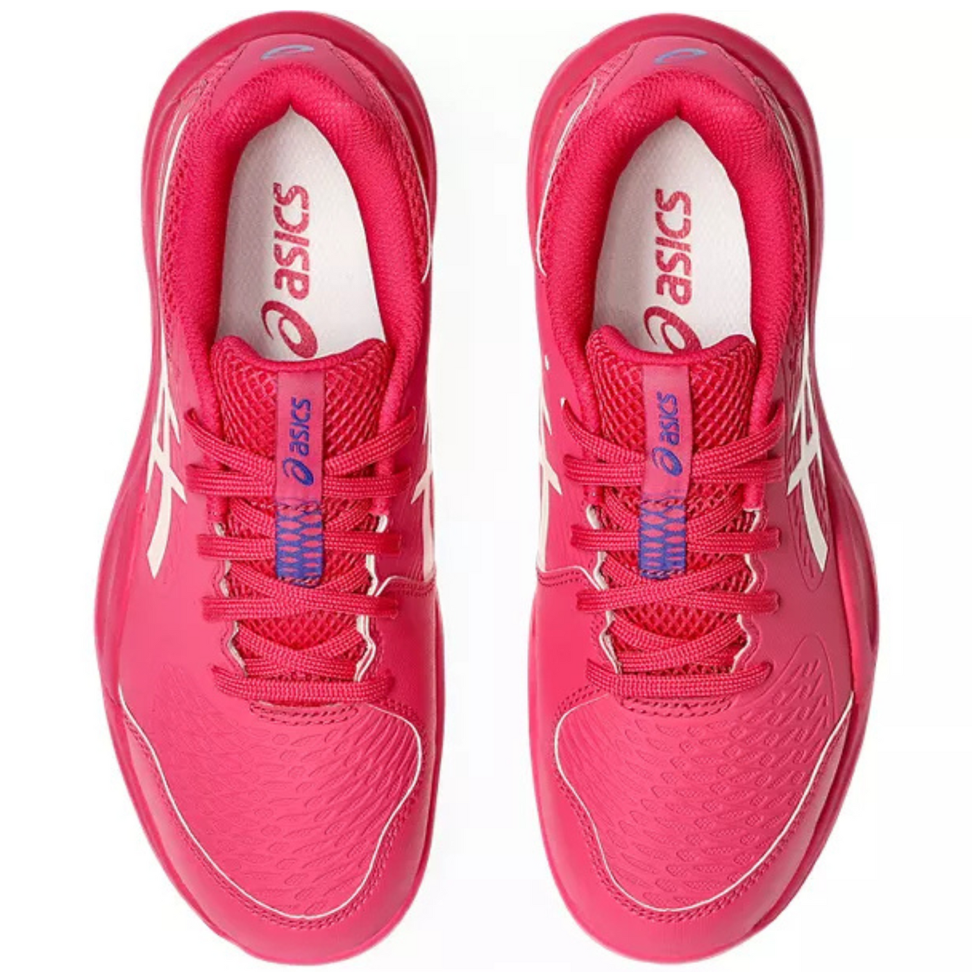 Asics Gel Resolution X Junior Tennis Shoes - Bright Rose/Cream