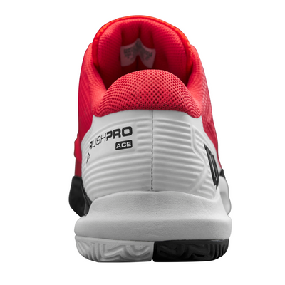 Wilson Rush Pro Ace Mens Tennis Shoes - Red/White/Black