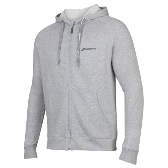 Babolat Exercise Boy Hood Jacket - High Rise Hthr