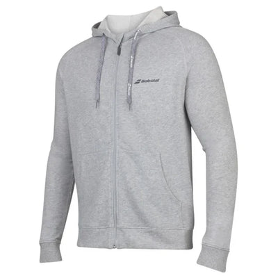 Babolat Exercise Boy Hood Jacket - High Rise Hthr