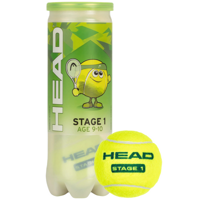 Head Stage 1 Green Tennis Balls Carton - 72 Ball