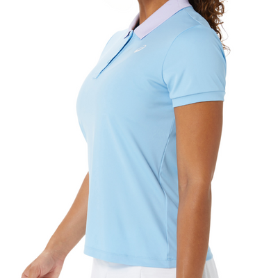 Asics Womens Court Polo - Arctic Sky