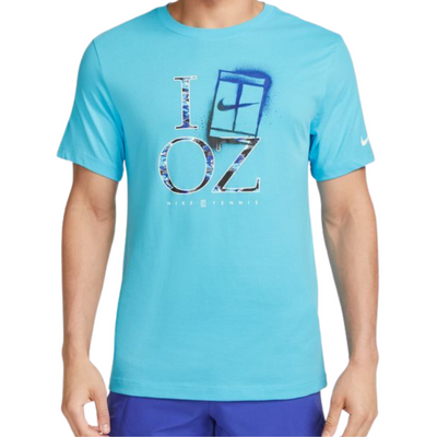 Nike Court Dri-FIT Men Tennis T-Shirt - Baltic Blue