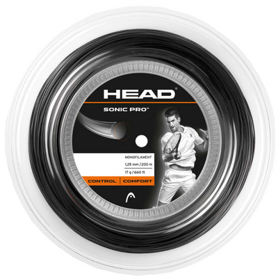 Head Sonic Pro 16 Reel - 1.30mm 200m 660ft - Black