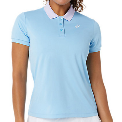 Asics Womens Court Polo - Arctic Sky