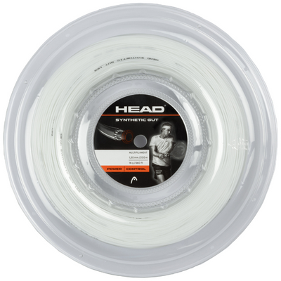 Head Synthetic Gut 130 White 200m