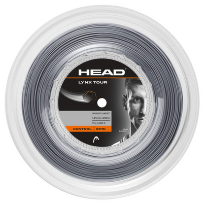 Head Lynx Tour  1.25/17g String Reel - Grey