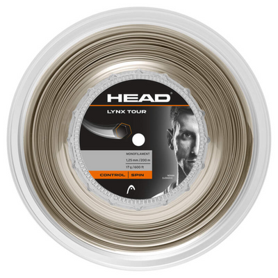 Head Lynx Tour 1.25/17g 200m String Reel  - Champagne