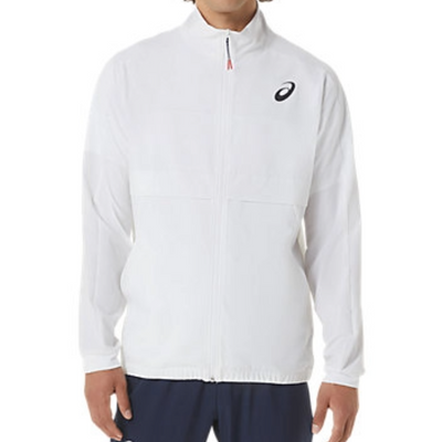 Asics Mens Match Tennis Jacket - Brilliant White