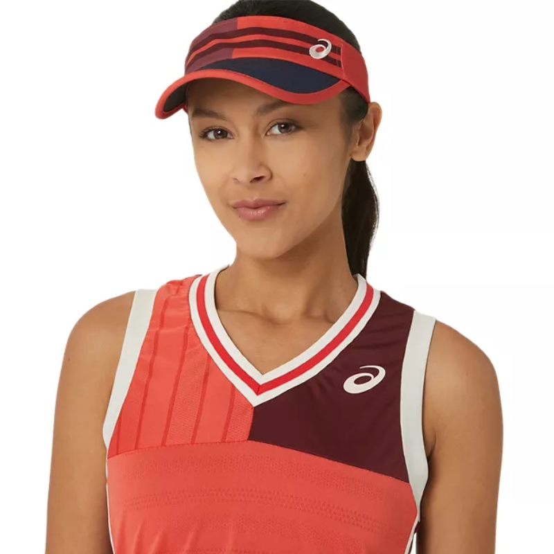 Asics Women Match Tank - Red Snapper