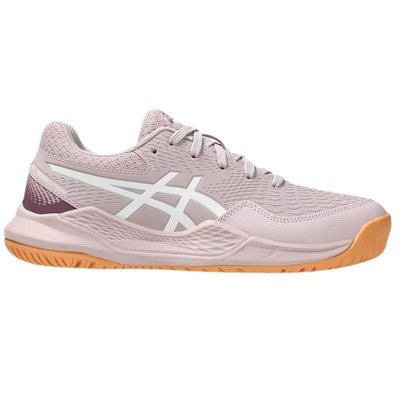 Asics Gel Resolution 9 Watershed Rose/White Clay Youth Tennis Shoes