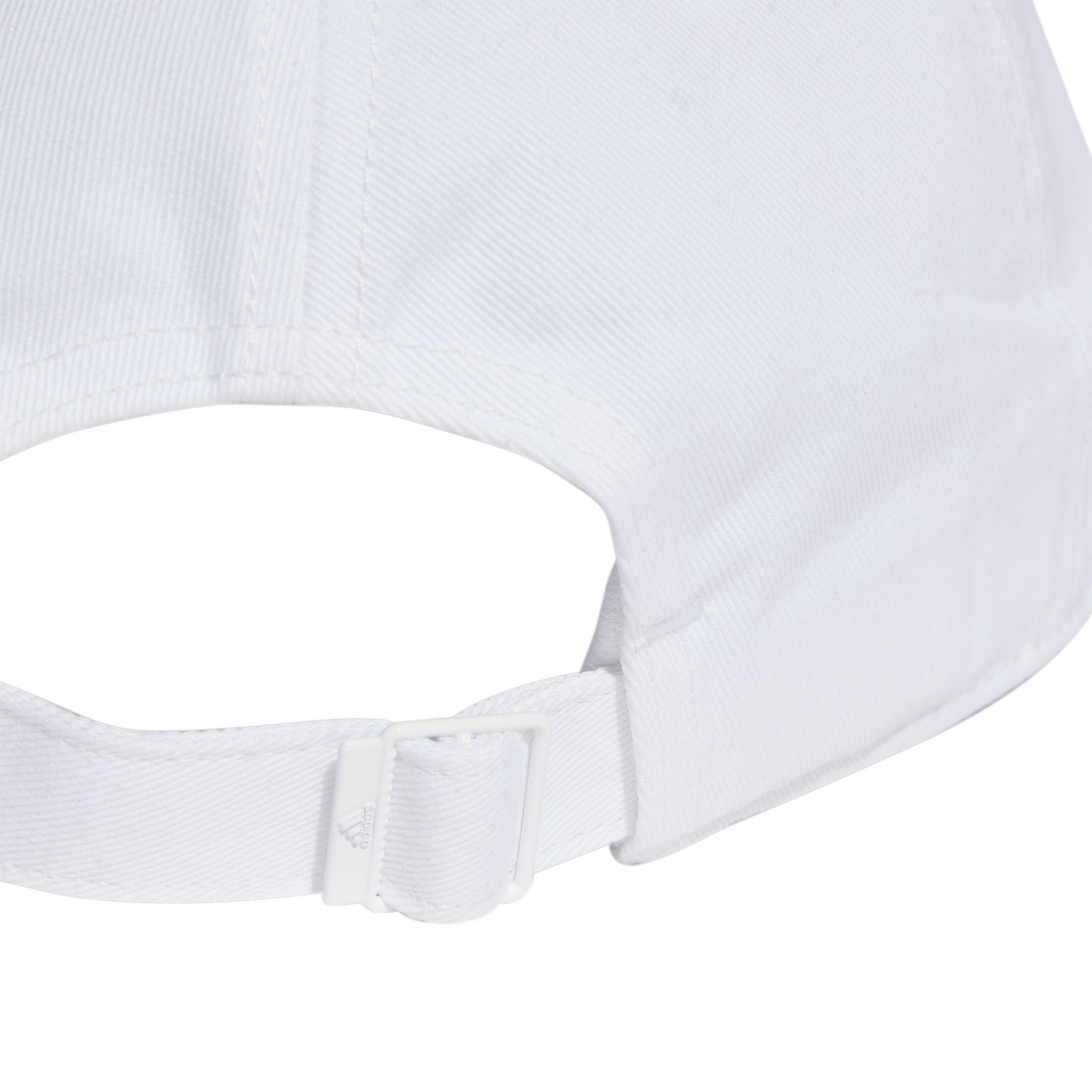 Adidas 3Stripes Cotton Twill Unisex Cap - White/Black