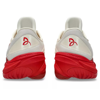 Asics Court FF Novak Mens Tennis Shoes – Cream/Classic Red