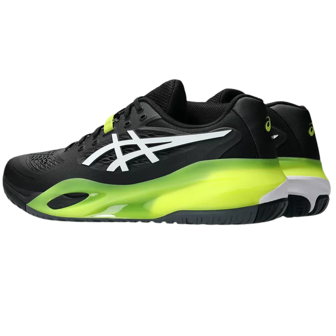 Asics Gel Resolution X Hard Court Mens Tennis Shoes - Black/White