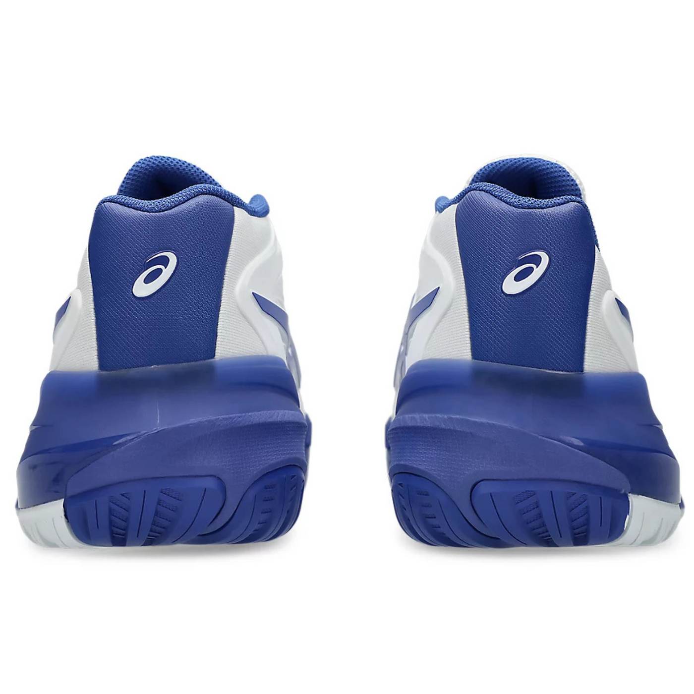 Asics Gel Resolution X Wide 2E Mens Tennis Shoes - White/Dark Cobalt