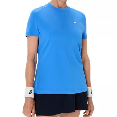 Asics Court SS Women Tennis Top - Blue Coast