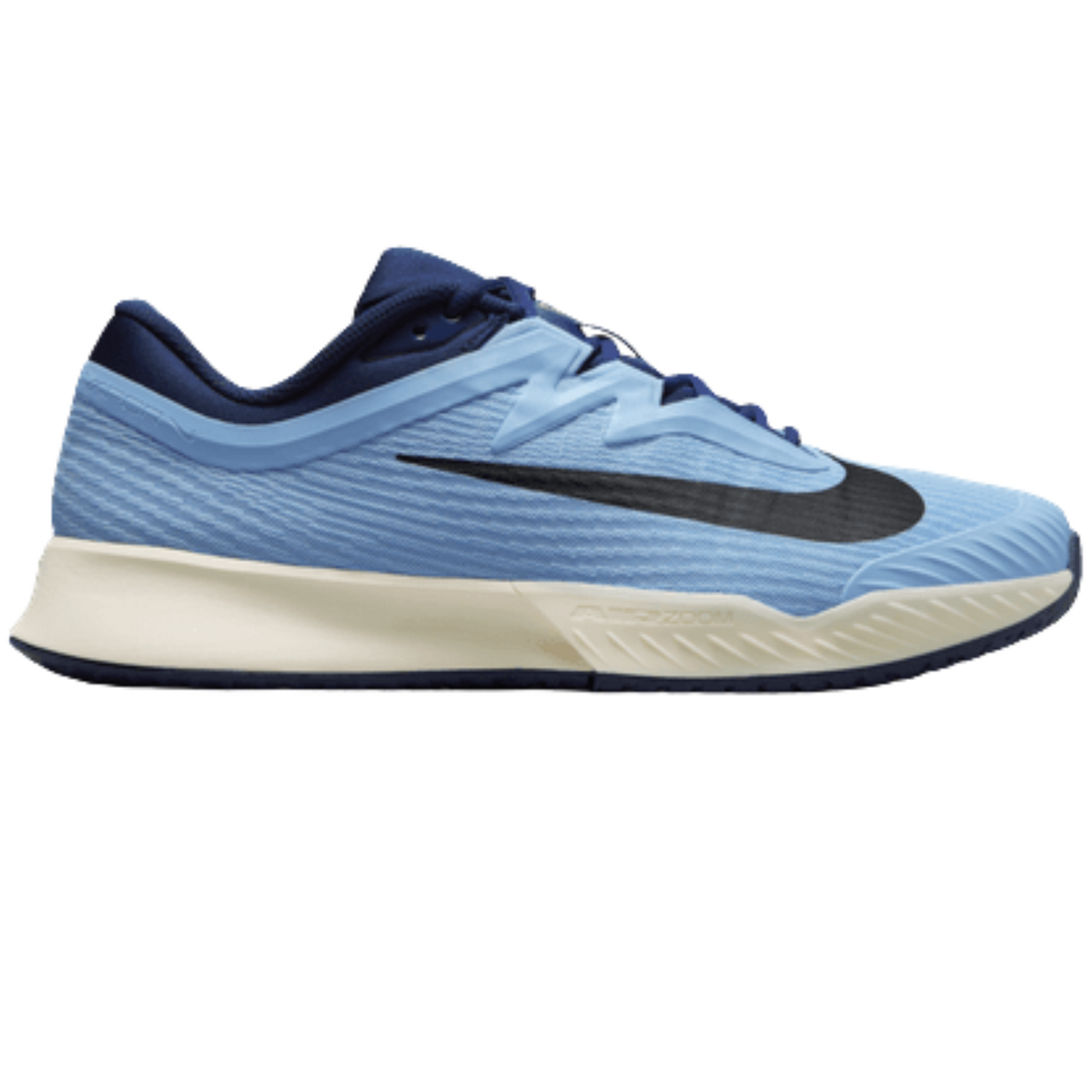 Nike Vapor Pro 3 Mens Hard Court Tennis Shoes - Psychic Blue/Black-Midnight Navy