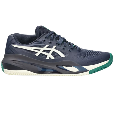 Asics Gel Resolution X Clay Herringbone Mens Tennis Shoes - Midnight/Cream