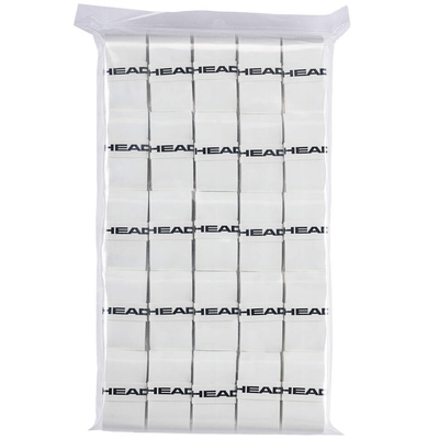 Head Prime Tour Overgrip - 50 pcs Clear Polybag