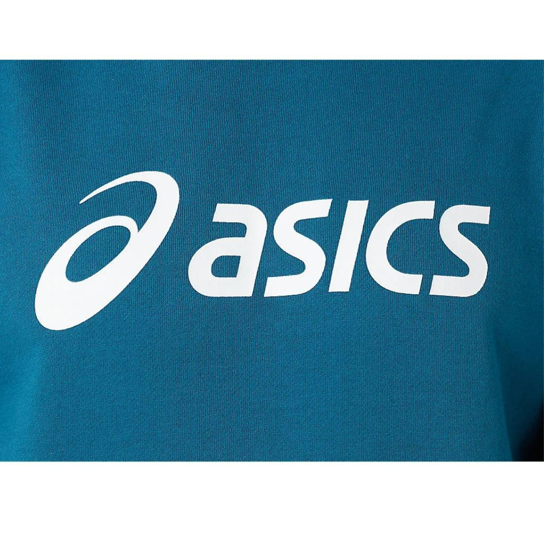 Asics Mens Fleece Hoodie - Ink Teal