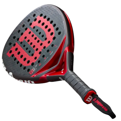 Wilson Bela Pro V3 Padel Racquet - Black/Red