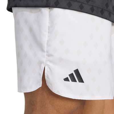 Adidas Club Tennis Climacool Graphic Mens Shorts - White/Dash Grey