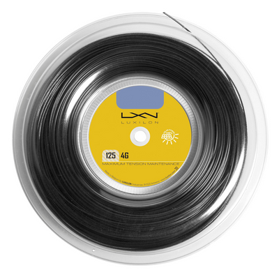 Luxilon 4G 1.25 200m  String Reel - Black