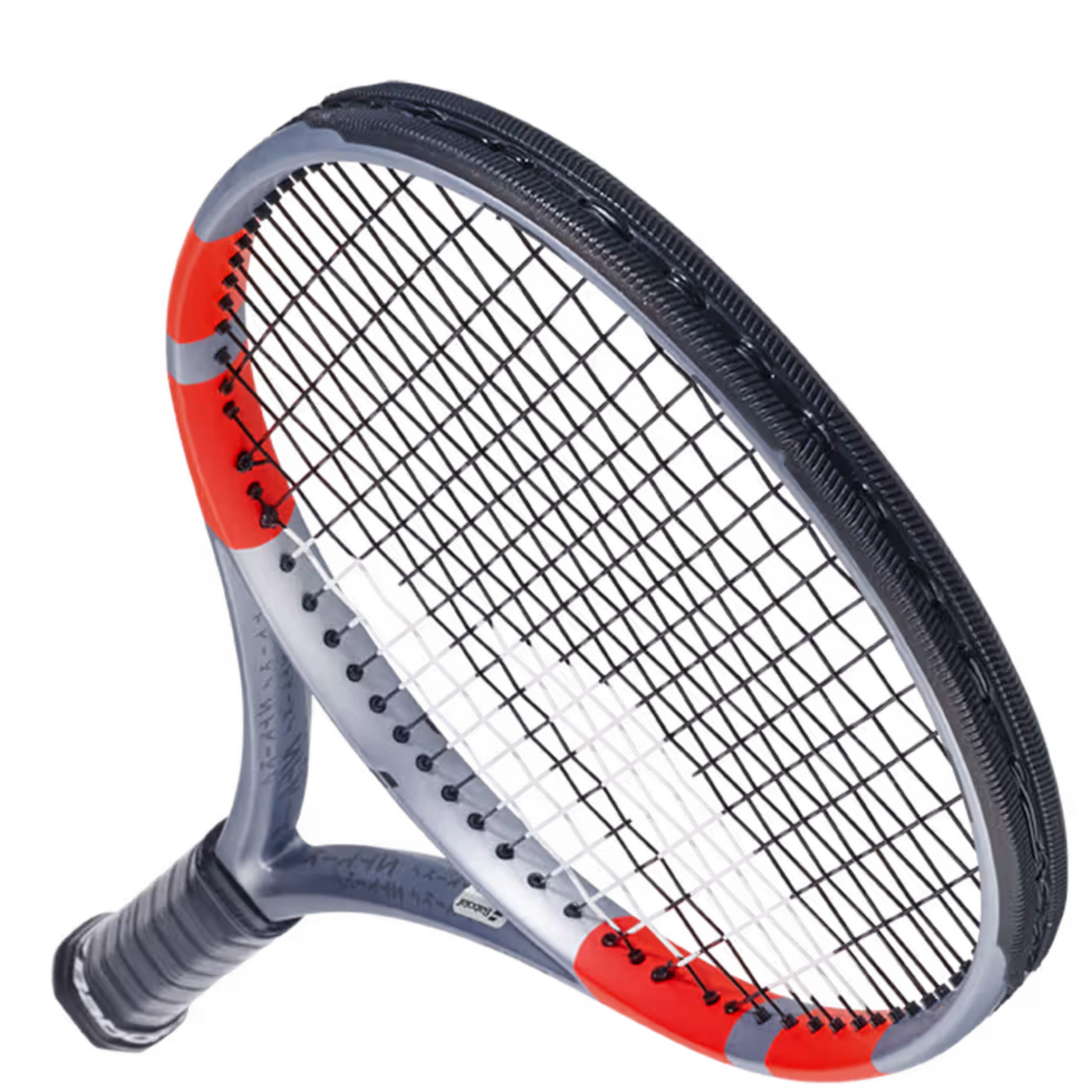 Babolat Pure Strike 18/20 Gen 4 Unstrung Tennis Racquet - Carbon Gray/Neon Red