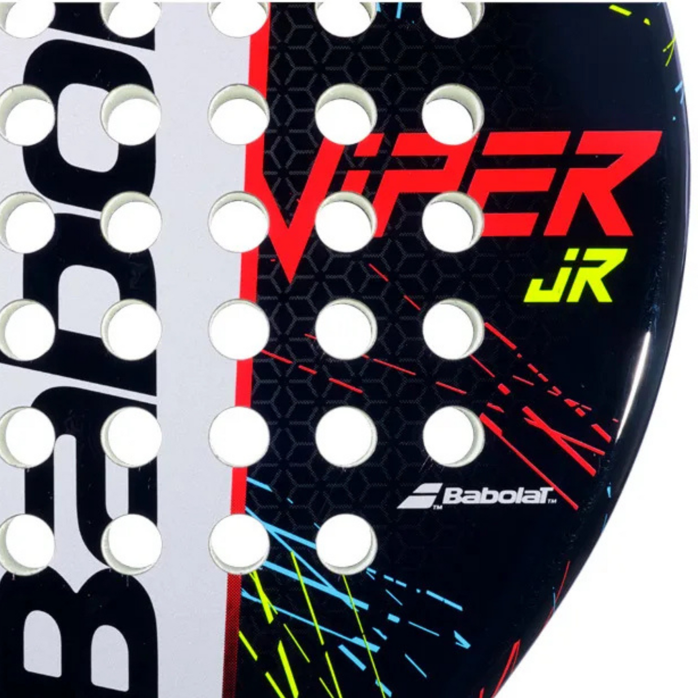 Babolat Viper Junior Padel Racquet - Black/Grey/Yellow