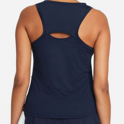 Nike Court Victory Blue/White Women's Tennis Tank