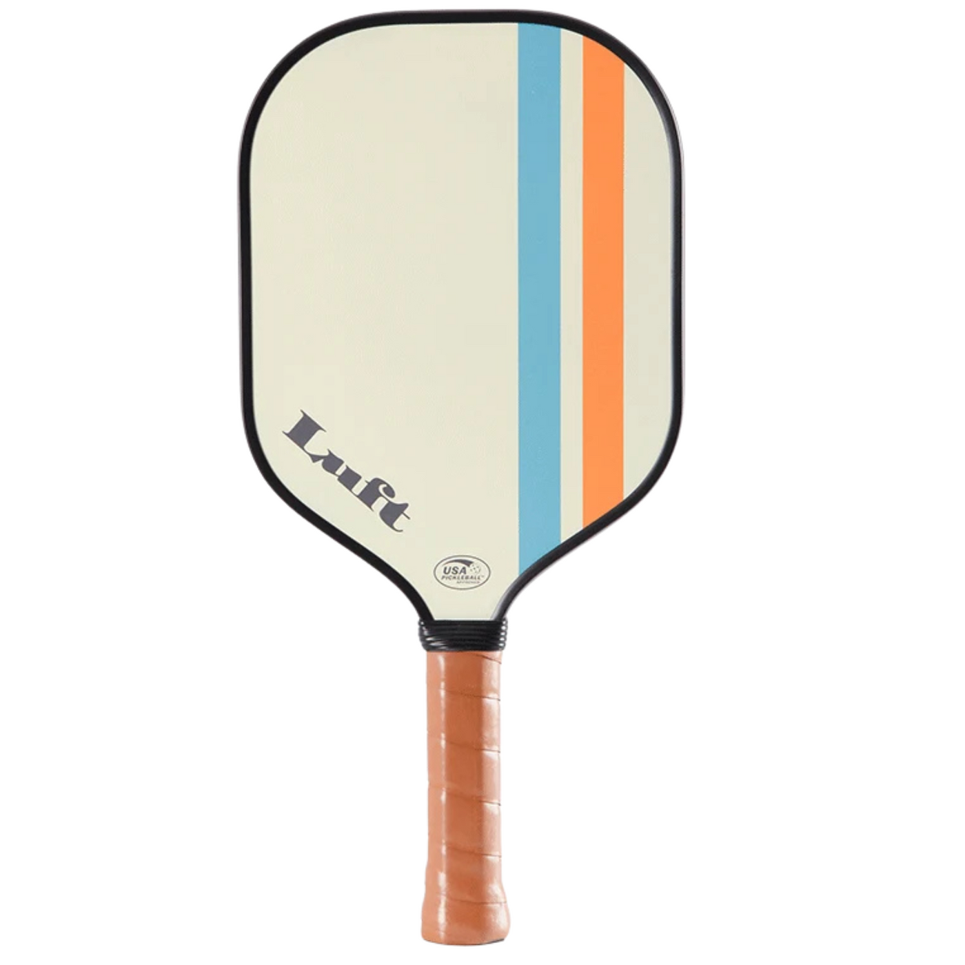 Luft Classic Pickleball Paddle - Charcoal/Orange/Green/Cream
