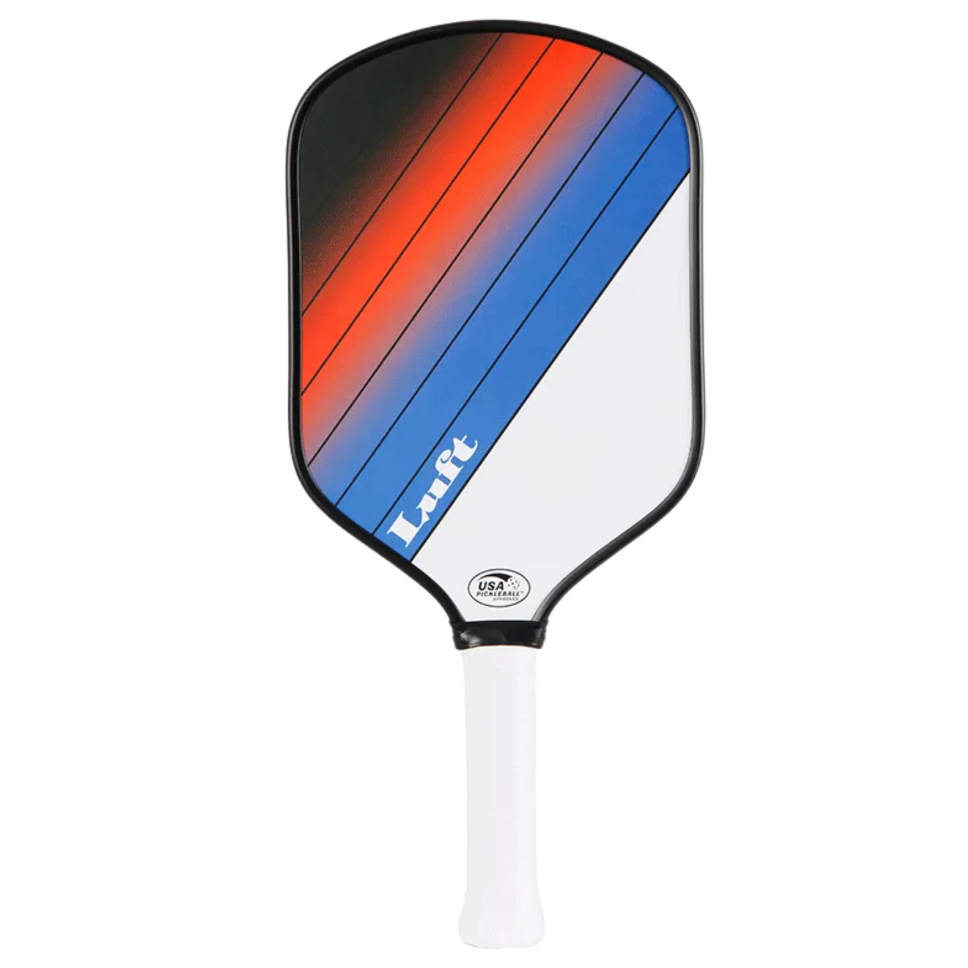 Luft Precision Pickleball Paddle - Black/Red/Blue/White
