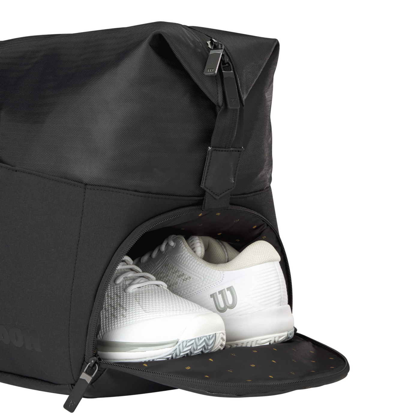 Wilson RF Practice Laver Cup 2025 Duffle Tennis Bag - Black