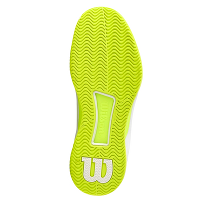 Wilson Intrigue Tour Oz Womens Tennis Shoes - White/Safety Yellow