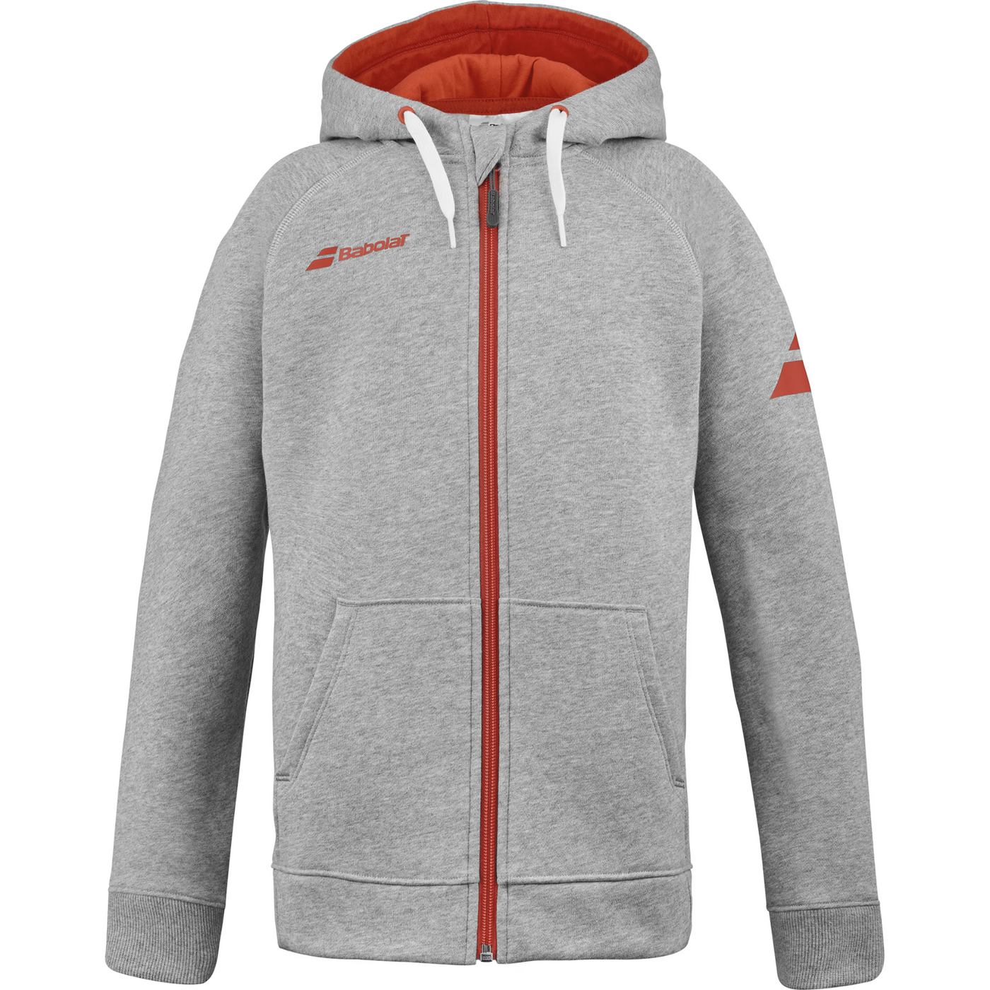 Babolat Exercise Junior Hood Jacket 3002 - High Rise Heather