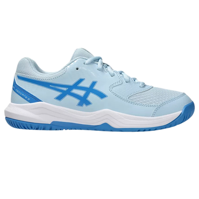 Asics Gel Dedicate 8 GS Junior Tennis Shoes - Light Blue/Blue Coast