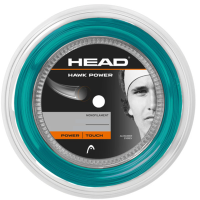 Head Hawk Power 200M 1.30mm String Reel - Petrol