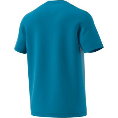 Adidas Graphic Logo Tee - Cat Camo/Sonic Aqua