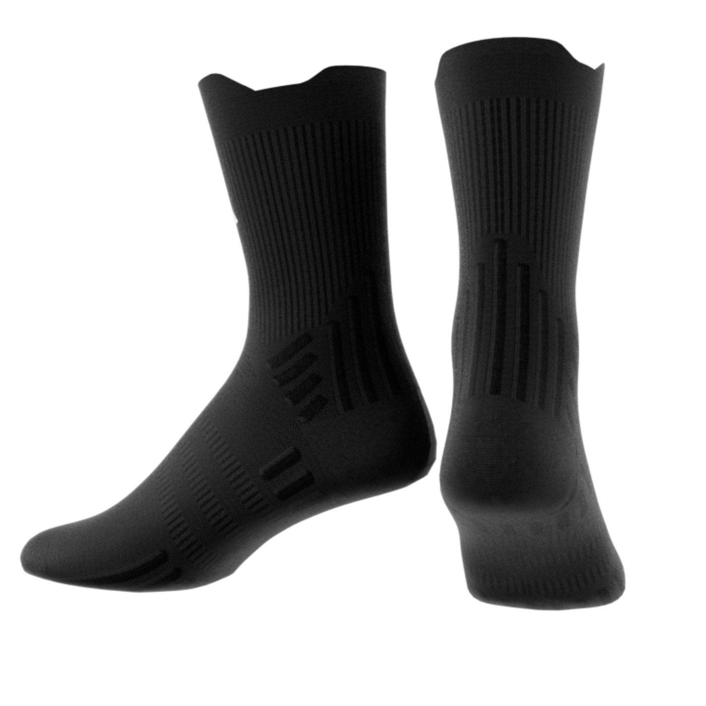 Adidas Tennis Cushioned Crew Socks - Black/White