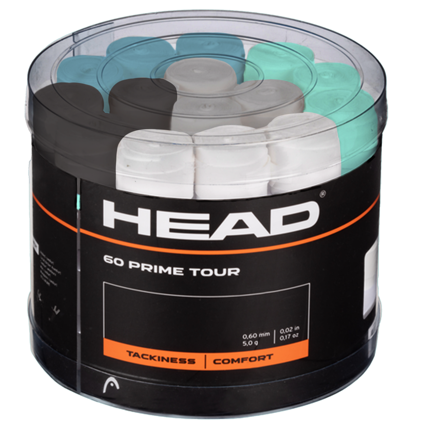 Head Prime Tour 60 pcs Pack Overgrip - Mixed