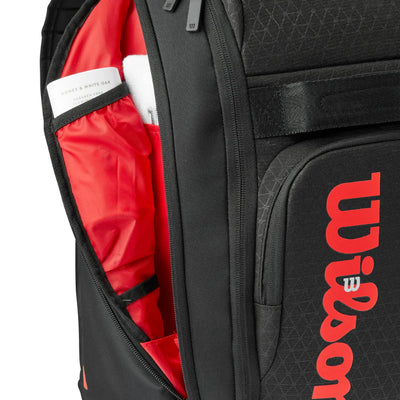 Wilson Clash V3 Backpack - Black/Infrared