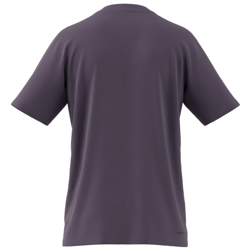 Adidas Purple Train Essentials Stretch Training T-Shirt