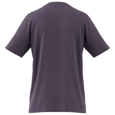 Adidas Purple Train Essentials Stretch Training T-Shirt